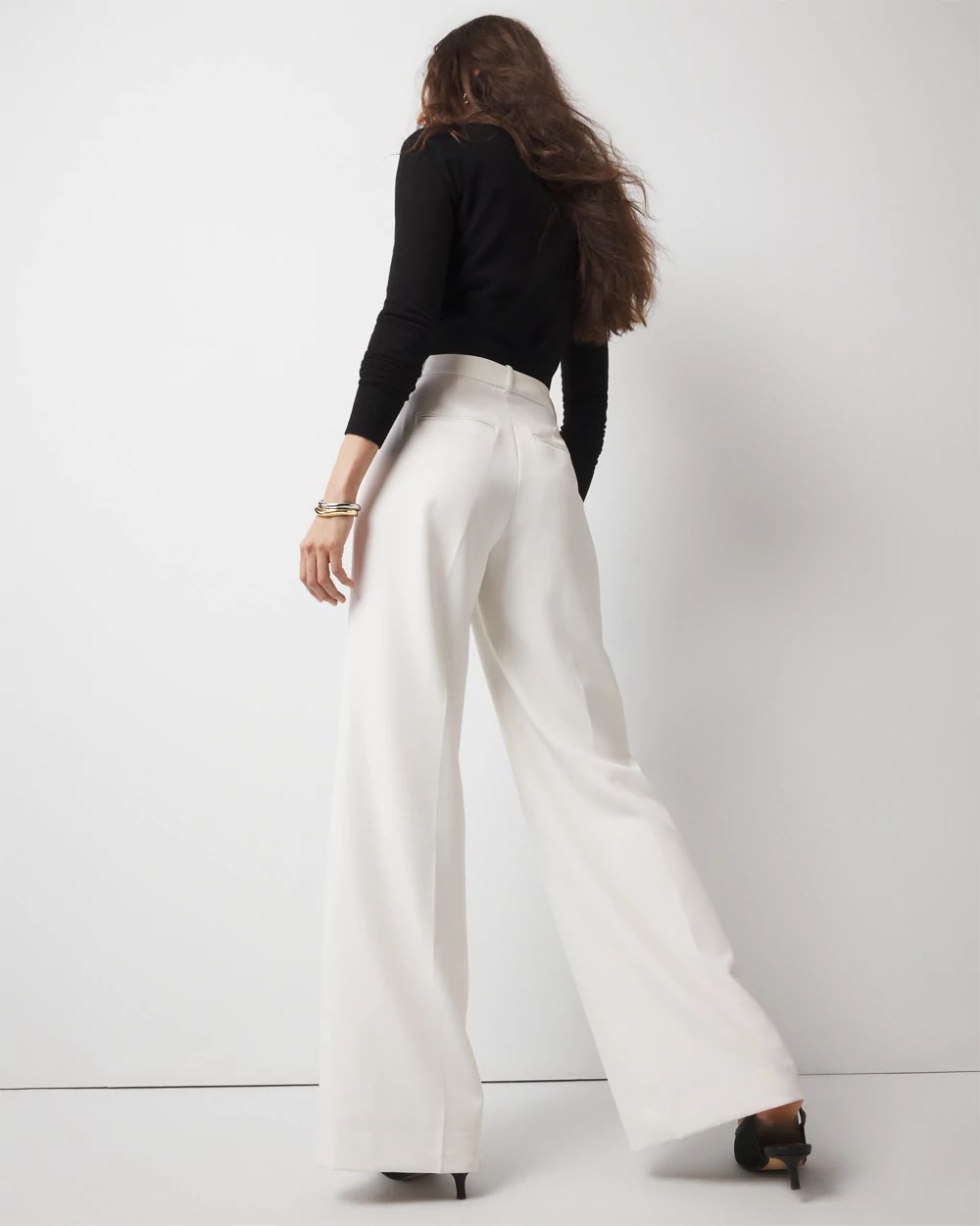 The Penthouse Pant - Black/White